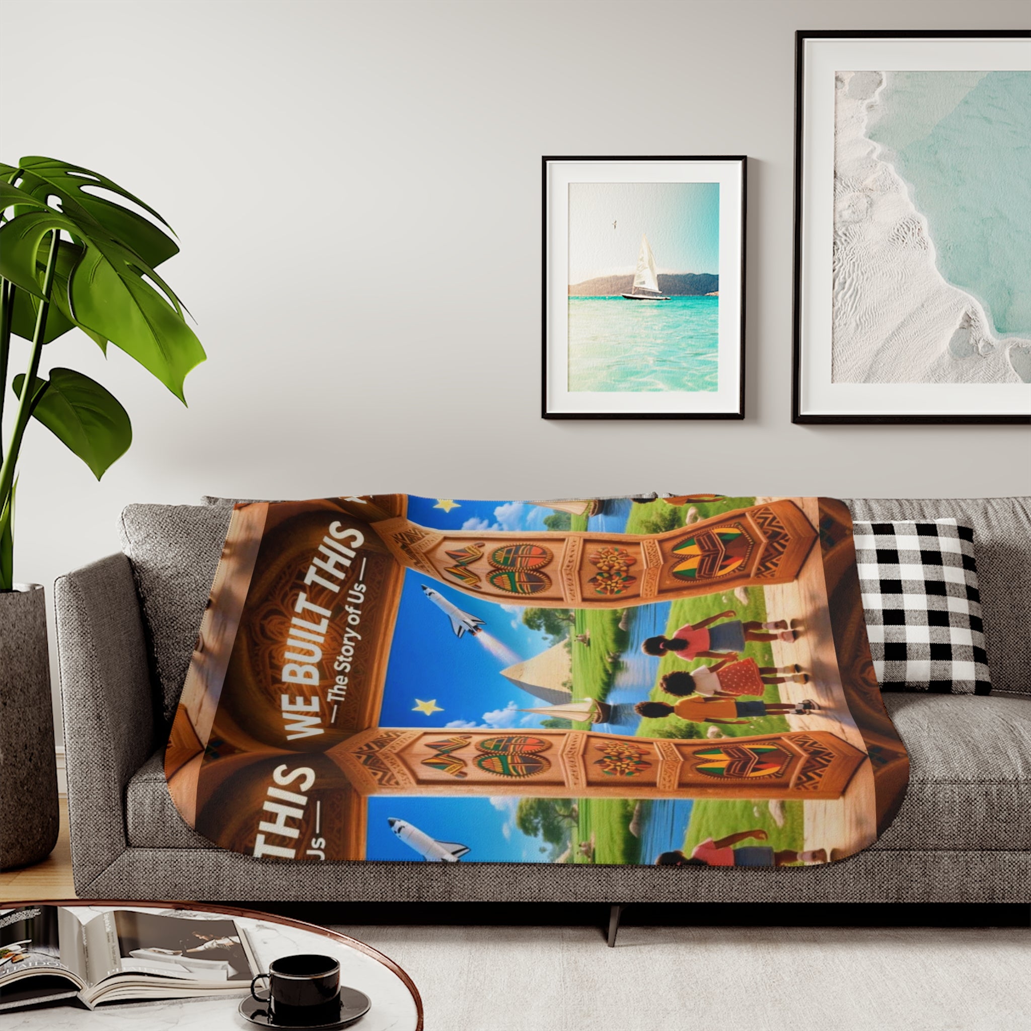 Sherpa Blanket, Two Colors